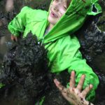 summer camp 2015 swamp day 2 camper enjoying swamp relaxation