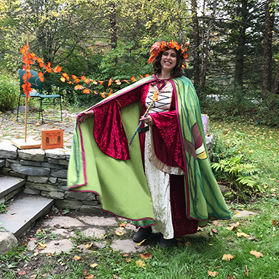 Fairy Festival Queen at Baltimore Woods event