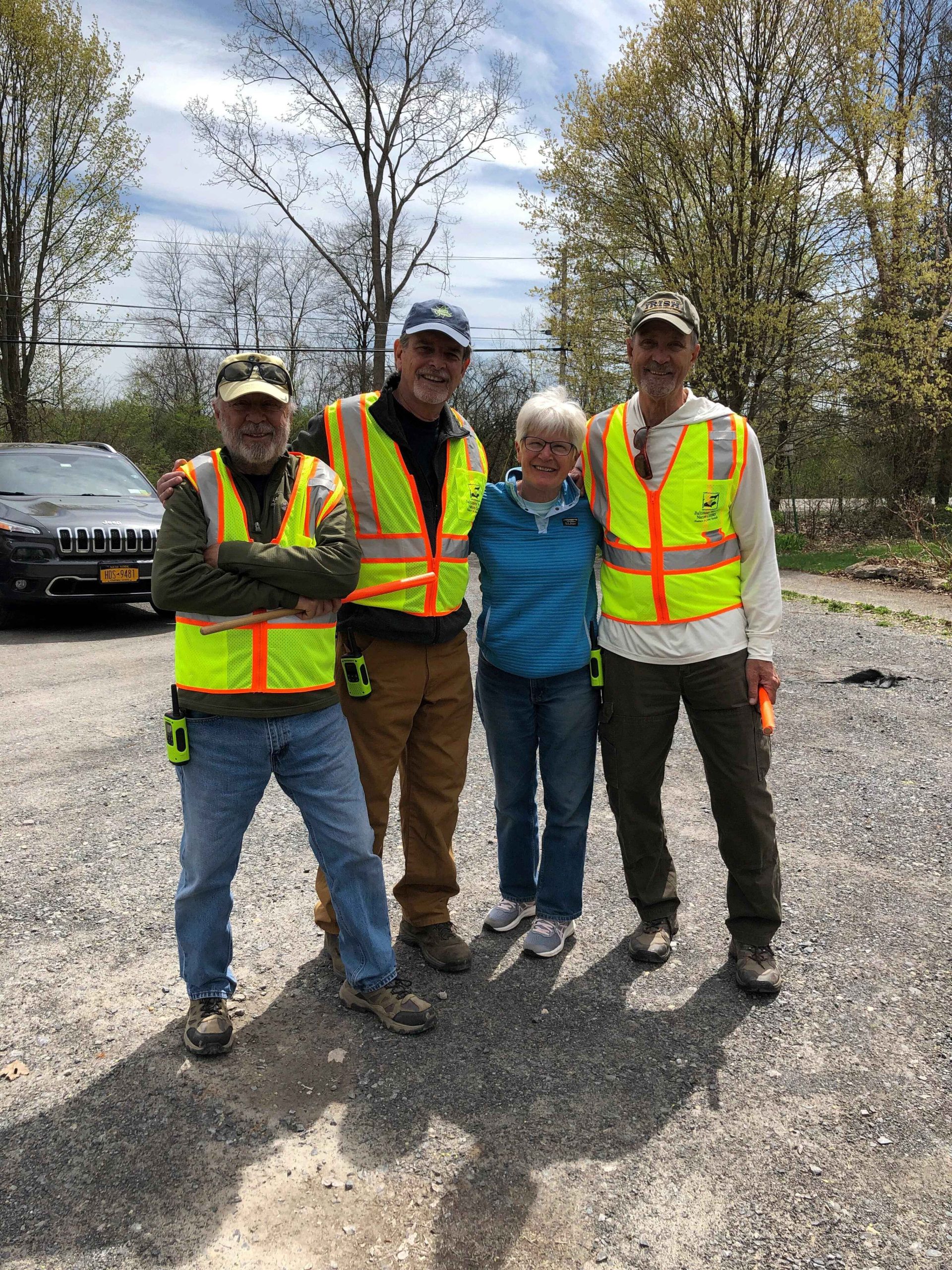 Parking crew at the 2023 Earth Day Celebration at Baltimore Woods.