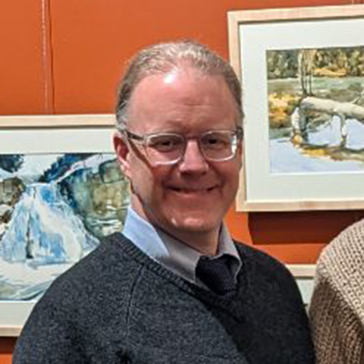 Photograph of Richard Weber, Baltimore Woods Nature Center's Board President.