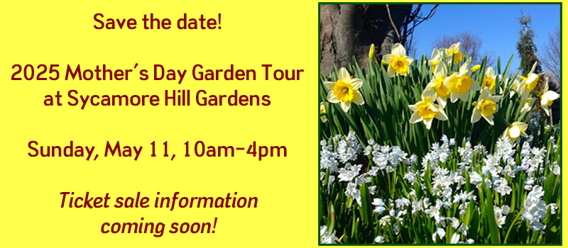 2025 Garden Tour Save the Date