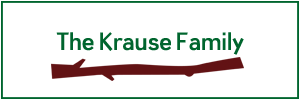 The Krause Family sponsor thank you