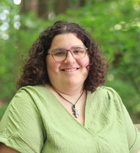 staff member Kat Resanovich (Environmental Educator & Volunteer Coordinator)