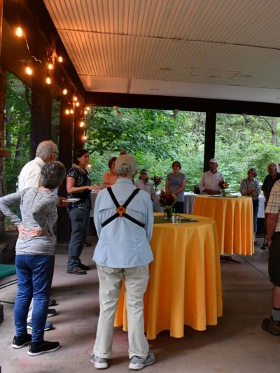 Pavilion Event Event in the pavilion at Baltimore Woods.