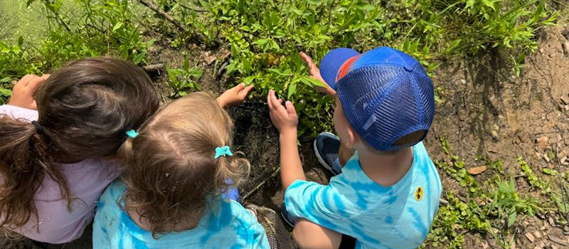 2025 campers at Baltimore Woods Nature Center