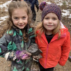 Trail School participants at Baltimore Woods