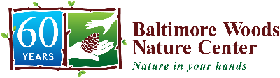 Welcome to Baltimore Woods Nature Center | Nature in Your Hands Logo