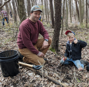 Earth day planting